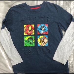 Marvel Long Sleeve Boy’s Shirt